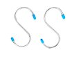 (image for) 3Sheets x 6Pcs Universal Hook Hanger S-Shape Pot Rack Hooks Home