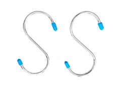 (image for) 3Sheets x 6Pcs Universal Hook Hanger S-Shape Pot Rack Hooks Home
