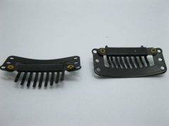 (image for) 100Pcs New Black Hair Extension Finding Base 32mm