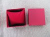 6Pcs Red Cube Watch Display Boxes Gift Boxes 8.5x8x5.5cm