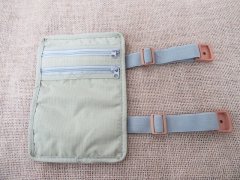 (image for) 5Pcs Outdoor Portable Travel Security Arm Pouch Wallet Holder