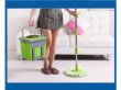 1X Stretchable Bucket Floor Cleaner Spinning Wet/Dry Mop Mopping (image for) 1X Stretchable Bucket Floor Cleaner Spinning Wet/Dry Mop Mopping