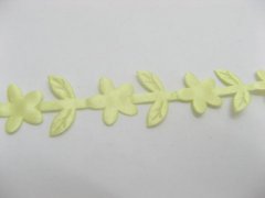 5Roll X 10Meters Yellow Satin Leaf Craft Daisy Ribbon 5Roll X 10Meters Yellow Satin Leaf Craft Daisy Ribbon