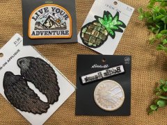 (image for) 6Pcs Fabric Iron On Sew-On Seam Tailoring Aid Patches