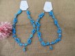 6Pc Turquoise Irregular Gemstone Chip Beaded Necklaces
