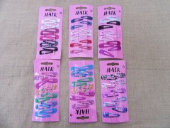 (image for) 1Sheet Teardrop Hairclips BB Snap Hair Clips New