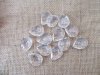 100Pcs Clear Tear Drop Plastic Beads DIY Jewellery Making