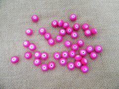300Pcs Hot Pink Faceted Flat Round Loose Beads 12mm Dia 300Pcs Hot Pink Faceted Flat Round Loose Beads 12mm Dia