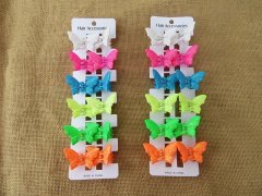 1Sheetx 12Pcs (36Prs) Butterfly Hair Clamp Clip Mixed Color 1Sheetx 12Pcs (36Prs) Butterfly Hair Clamp Clip Mixed Color