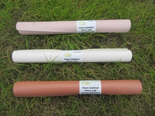 2Rolls Faux Leather Pad Craft Decor Craft Scrapbooking 30x42cm