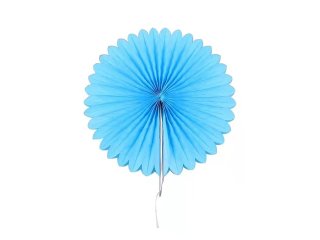 (image for) 12Pcs Tissue Paper Fan Brithday Wedding Party Decorations Mixed