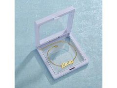 (image for) 10Pcs Clear White Jewellery Boxes Multi-Purpose Gift Boxes 9x9cm