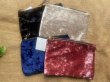 2Pcs Velvet Pencil Case Cosmetic Bag Travel Storage Random Color