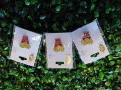 (image for) 24Pcs Fire B4 Guys Enamel Pin Badge Rock Candy
