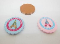 30Pcs Novelty Eiffel Tower Erasers Mixed Color