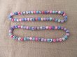 (image for) 10Pcs Colorful Polymer Round Beads Elastic Necklace Fashion Jewe