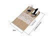 10Pcs Jute Lace Cutlery Holder Burlap Lace Spoon Fork Knife Hold (image for) 10Pcs Jute Lace Cutlery Holder Burlap Lace Spoon Fork Knife Hold