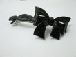 1Pc Black Hair Clips Barrettes 12cm New (image for) 1Pc Black Hair Clips Barrettes 12cm New