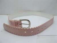 12 Pink Girl Waist Belts for Girls