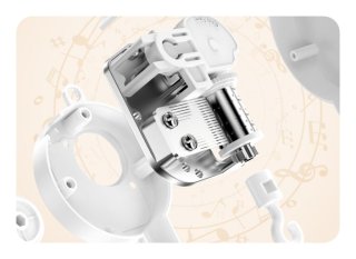 (image for) 4Pcs Electronic Musical Movement Box Accessories