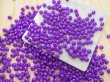 (image for) 3000Pcs Flat Round Faceted Spacer Beads 6x4mm - Purple