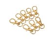(image for) 100 Golden Swivel Clasp for Key Rings,bag dangles