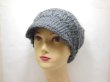 (image for) 5X New Grey Caddice Beret Cap Hat