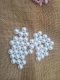 250g (175Pcs) White Round Simulate Pearl Loose Beads 14mm
