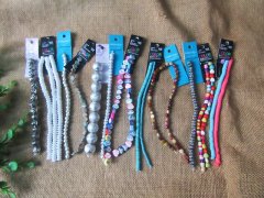 (image for) 12String Beads Unfinished Bracelet Jewellery Making Assorted