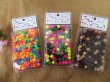 6Sheet x 240Pcs Pony Beads Hair Beads 12mm Dia Retail Pack Mixed