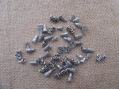 (image for) 250Grams Antique Silver Alloy Metal Pendants Charms Assorted
