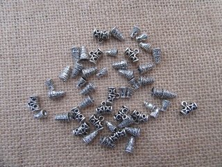 250Grams Antique Silver Alloy Metal Pendants Charms Assorted