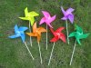 100 New Colourful Single Flower DIY Windmill wholesale Mixed