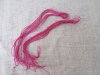 10Pkts X 9Meters Fushia Hemp Waxed Thread Cord for DIY Handcraft