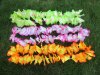 12Pcs Hawaiian Dress Party Flower Leis/Lei 56cm long Mixed Color
