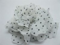 10X White Exotisch Decorative Applique Embellishment