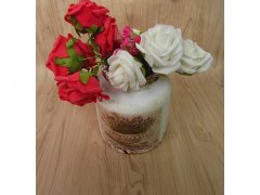 4Pcs Vintage?Cylinder Flower Vases Home Garden Decoration