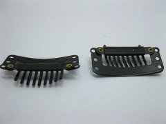 100Pcs New Black Hair Extension Finding Base 32mm