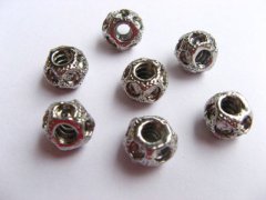 10 Alloy European Barrel Thread Beads ac-sp344 10 Alloy European Barrel Thread Beads ac-sp344