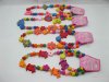12Sets New Colorful Beaded Necklaces & Bracelets