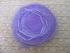 100Pcs Purple Round Circles Organza Pouch Wedding Favor Bag 24cm