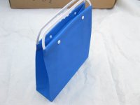 12Pcs Dark Blue Wedding Gift Bag w/Button 32.50cm
