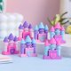 48Pcs Castle Shaped Erasers Children School Use Mixed