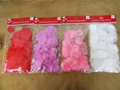 4Packs x 300Pcs Rose Petals Wedding Party Decoration Mixed Color