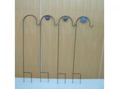 6X Garden Sheperd Hook Hanging Stand Multi Functional Metal Hook