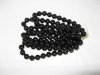 5 Strands 18mm Black Mountain Jade Round beads