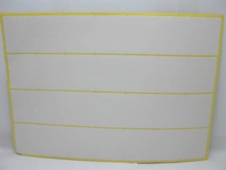 100Sheets X 28Pcs Blank Self Adhesive Paper Label Stickers