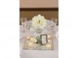 3Pcs Mirror Base Wedding Table Centrepiece 50cm Wall Decor