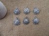 100Pcs New Sun Flower Beads Charms Pendants Jewellery Findings