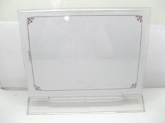 20X A4 Desk Price /Menu Card Display Holder - Horizontal